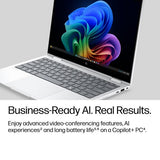 HP EliteBook 8 Flip G2i Next Gen AI Copilot+ PC Intel Core Ultra 5 325 Laptop 33.8 cm (13.3") Touchscreen WUXGA 32 GB LPDDR5x-SDRAM 512 GB SSD Wi-Fi 7 (802.11be) Windows 11 Pro Silver