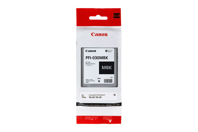 Canon 3488C001/PFI-030MBK Ink cartridge black matt 55ml for Canon IPF TA-20/TM-240  - Printers & Scanners - Canon