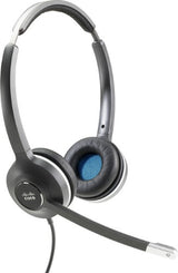 Cisco Headset 532, Wired Dual On-Ear Quick Disconnect Headset with RJ-9 Cable, Charcoal, 2-Year Limited Liability Warranty (CP-HS-W-532-RJ=)
