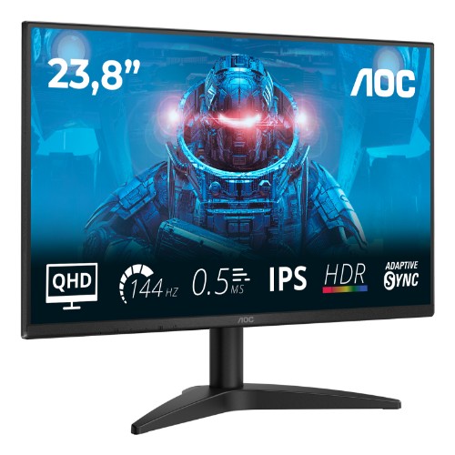 AOC B3 Q24B36X computer monitor 60.5 cm (23.8") 2560 x 1440 pixels Quad HD LED Black