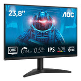 AOC B3 Q24B36X computer monitor 60.5 cm (23.8") 2560 x 1440 pixels Quad HD LED Black