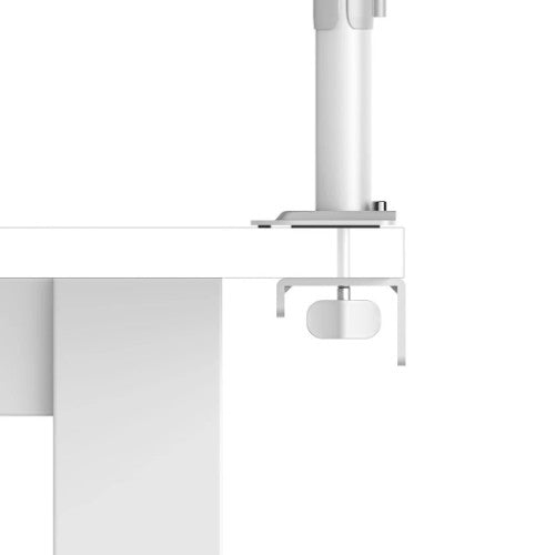 Hama Monitor Mount, 2 Monitors, Height-adjustable, Swivel/Tilt, 13" - 35", White