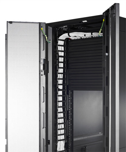 APC NetShelter Cable Management, Vertical Cable Manager, for NetShelter SX 600mm Wide 42U, Set of 2, 107 x 889 x 45 mm