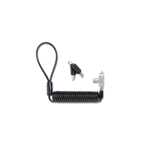 Kensington Slim N17 2.0 Portable Keyed Laptop Lock for Wedge-Shaped Slots