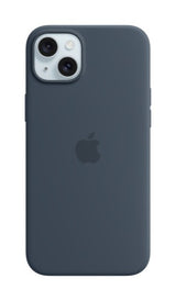 Apple iPhone 15 Plus Silicone Case with MagSafe - Storm Blue