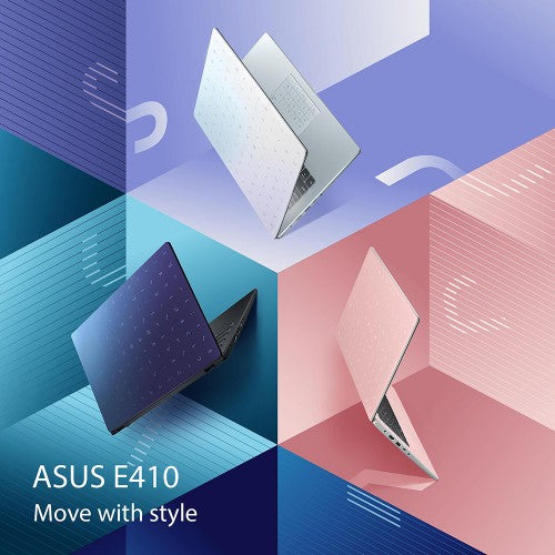 ASUS Vivobook Go 14 E410KA-EB997WS Intel® Celeron® N N4500 Laptop 35.6 cm (14") Full HD 4 GB DDR4-SDRAM 128 GB eMMC Wi-Fi 5 (802.11ac) Windows 11 Home in S mode Pink