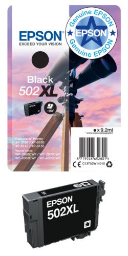 Epson C13T02W64010/502XL Ink cartridge multi pack Bk,C,M,Y high-capacity 28,4ml 9,2ml + 3x6,4ml Pack=4 for Epson XP 5100