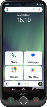Doro Aurora A30 15.5 cm (6.1") Dual SIM Android 14 4G USB Type-C 6 GB 128 GB 5000 mAh Graphite