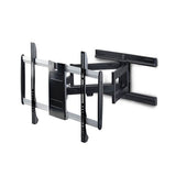 StarTech.com Ultra-Slim Articulating TV Wall Mount for up to 65-inch and 99lb/45kg Flat Screens, VESA 600x400, TAA-Compliant Low-Profile Bracket