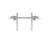 Multibrackets M Public Display Stand 180 Dual Pillar Wheelbase Silver