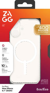 ZAGG Cases Luxe Snap Apple iPhone 16 Clear