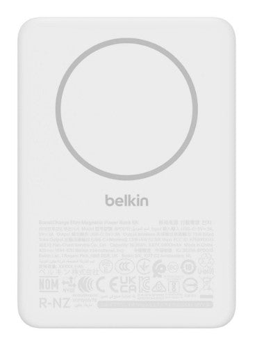 Belkin BPD010hqWH 5000 mAh Wireless charging White