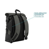 Mobilis 070007 laptop case 40.6 cm (16") Backpack Black, Grey