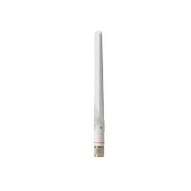 Cisco Aironet Dual-Band Omnidirectional Wi-Fi Antenna, 2 dBi (2.4 GHz)/4 dBi (5 GHz), White Dipole (1 Port), RP-TNC Connector, 1-Year Limited Hardware Warranty (AIR-ANT2524DW-R=)