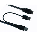 Cables Direct USB3-EXT-10MA USB cable USB 3.2 Gen 1 (3.1 Gen 1) 10 m USB A 2 x USB A Black