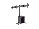 Multibrackets M Public Display Stand 180 Dual MediaBox4 Black