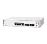 HPE Aruba Networking Aruba Instant On 1830 8G 4p Class4 PoE 65W Managed L2 Gigabit Ethernet (10/100/1000) Power over Ethernet (PoE) 1U