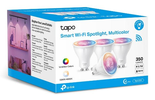TP-Link Tapo Smart Wi-Fi Spotlight, Multicolor
