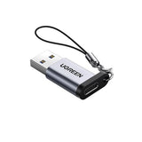 Ugreen 50533 cable gender changer USB A USB C Silver