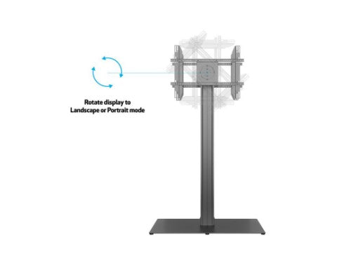 Multibrackets M Public Display Stand 180 HD Back to Back Black w, Floorbase