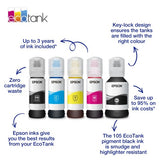 Epson C13T00R340/106 Ink bottle magenta, 5K pages 3400 Photos 70ml for Epson ET-7750