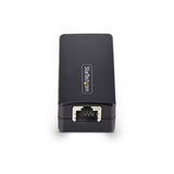StarTech.com 1-Port Gigabit Network Isolator, Compact In-line RJ45 Ethernet Coupler with 4kV Galvanic Isolation, IP40, DIN Rail Mountable, TAA Compliant