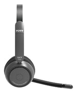 Port Designs 912003 headphones/headset Wired & Wireless Head-band Office/Call center Bluetooth Charging stand Black
