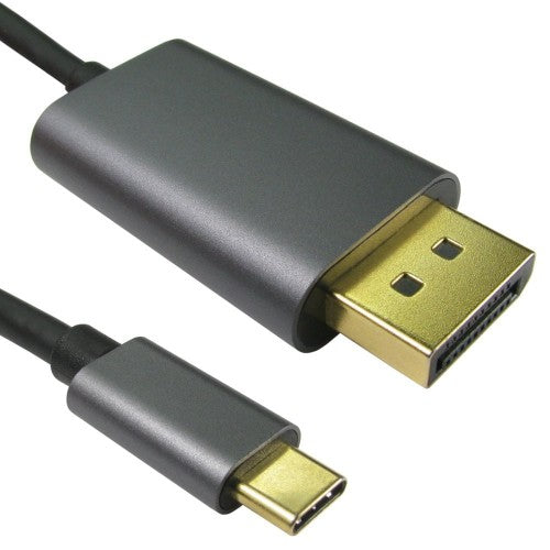 Cables Direct USB3C-8KDP-2M video cable adapter USB Type-C DisplayPort Black