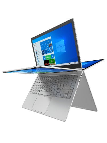 Geo Computers GeoFlex 230 2-in-1 Laptop with 13.3-inch Touchscreen Windows 10 Intel Pentium Quad-Core 4GB RAM 128GB SSD - Includes 1 Year Microsoft 365