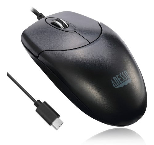 Adesso iMouse M6C-TAA mouse Office Ambidextrous USB Type-C Optical 1200 DPI