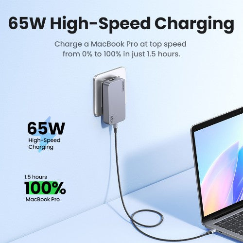Ugreen Nexode Pro 65W GaN Travel Charger Indoor