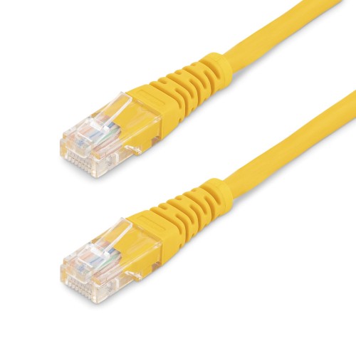 StarTech.com Cat5e Patch Cable with Molded RJ45 Connectors - 2 ft. - Yellow