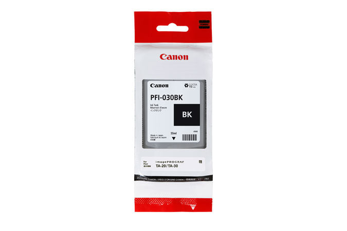 Canon 3489C001/PFI-030BK Ink cartridge black 55ml for Canon IPF TA-20/TM-240  - Printers & Scanners - Canon