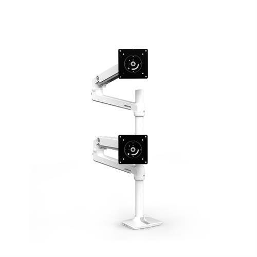 Ergotron LX Series LX Dual Stacking Arm 101.6 cm (40") Desk White