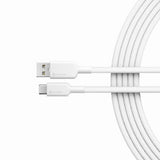 ALOGIC 1m Elements Pro USB 2.0 USB-A to USB-C Cable- White