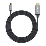 Manhattan USB-C to HDMI Cable, 4K@60Hz, 2m, Black, Male to Male, Three Year Warranty, Equivalent to CDP2HD2MBNL