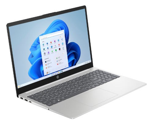 HP 15-fc0025na AMD Ryzen™ 3 7320U Laptop 39.6 cm (15.6") Full HD 4 GB LPDDR5-SDRAM 128 GB SSD Wi-Fi 6 (802.11ax) Windows 11 Home in S mode White