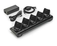 Zebra CRD-MPM-5SCHGUK1-01 mobile device dock station Black