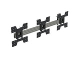 Ergonomic Solutions SpacePole Digital Signage Menu board mount, with tilt, for 3 screens (portrait) up to 55" (max VESA 400)