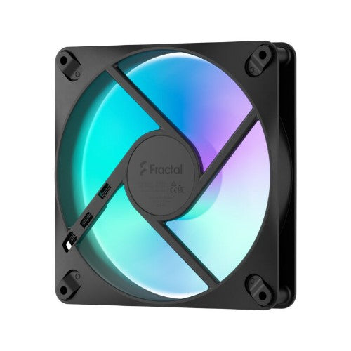 Fractal Design Dynamic 3 14 RGB 1800RPM 4 Pinos PWM Black (3-Pack)