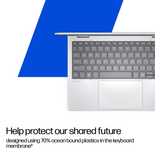 HP EliteBook 8 Flip G1i 13 inch Notebook AI PC Wolf Pro Security Edition Intel Core Ultra 7 255U Hybrid (2-in-1) 33.8 cm (13.3") Touchscreen WUXGA 64 GB LPDDR5x-SDRAM 1 TB SSD Wi-Fi 7 (802.11be) Windows 11 Pro Silver