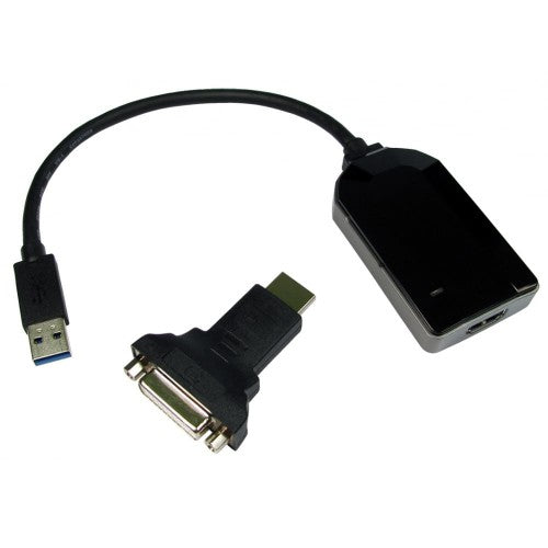 Cables Direct USB 3.0 to HDMI USB graphics adapter 2048 x 1152 pixels Black