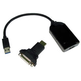 Cables Direct USB 3.0 to HDMI USB graphics adapter 2048 x 1152 pixels Black