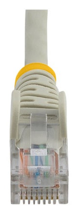StarTech.com Cat5e Ethernet Patch Cable with Snagless RJ45 Connectors - 10 m, Gray