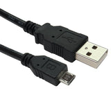 Cables Direct USB2-163 USB cable USB 2.0 3 m USB A Micro-USB B Black