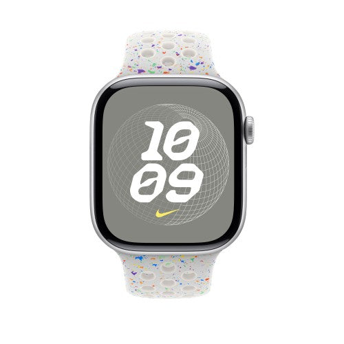Apple MYL53ZM/A smart wearable accessory Band Platinum Fluoroelastomer