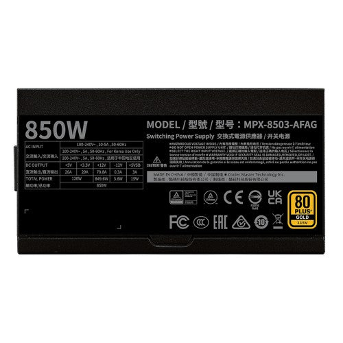 Cooler Master GX II Gold 850 ATX 3.1