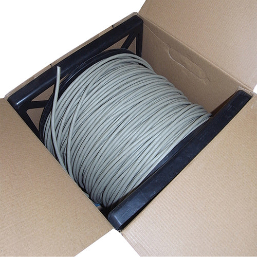 connektgear 305m Solid CAT6 UTP LS0H Network Cable Drum 23-AWG - Grey