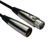 Cables Direct 2XLR-SV100 audio cable 10 m XLR (3-pin) Black, Silver