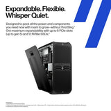 HP Z6 G5 A Wolf Pro Security Edition AMD Ryzen Threadripper PRO 9965WX 64 GB DDR5-SDRAM 1 TB SSD Windows 11 Pro Tower Workstation AI Workstation Black